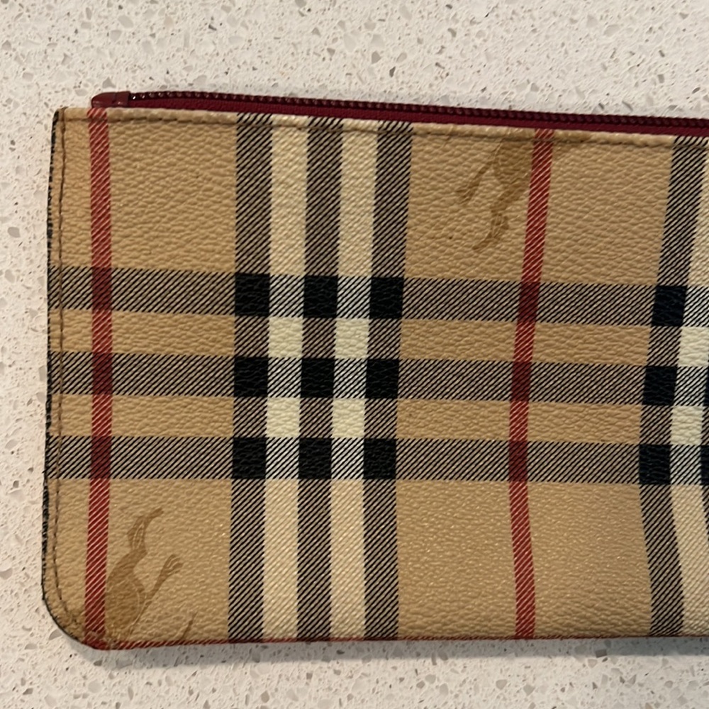 Burberry House Check Wristlet